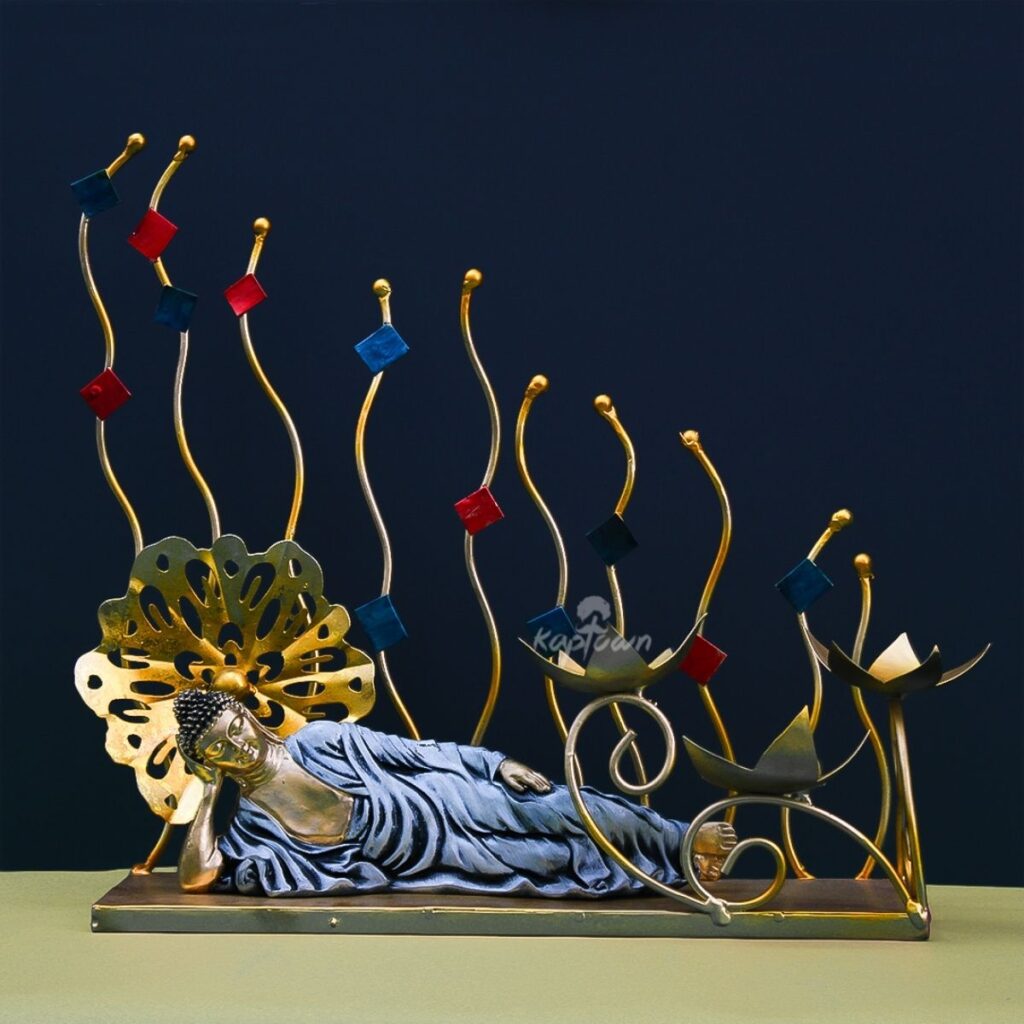 Beautiful Decorative Design 3 T-LITE Buddha Home Decor