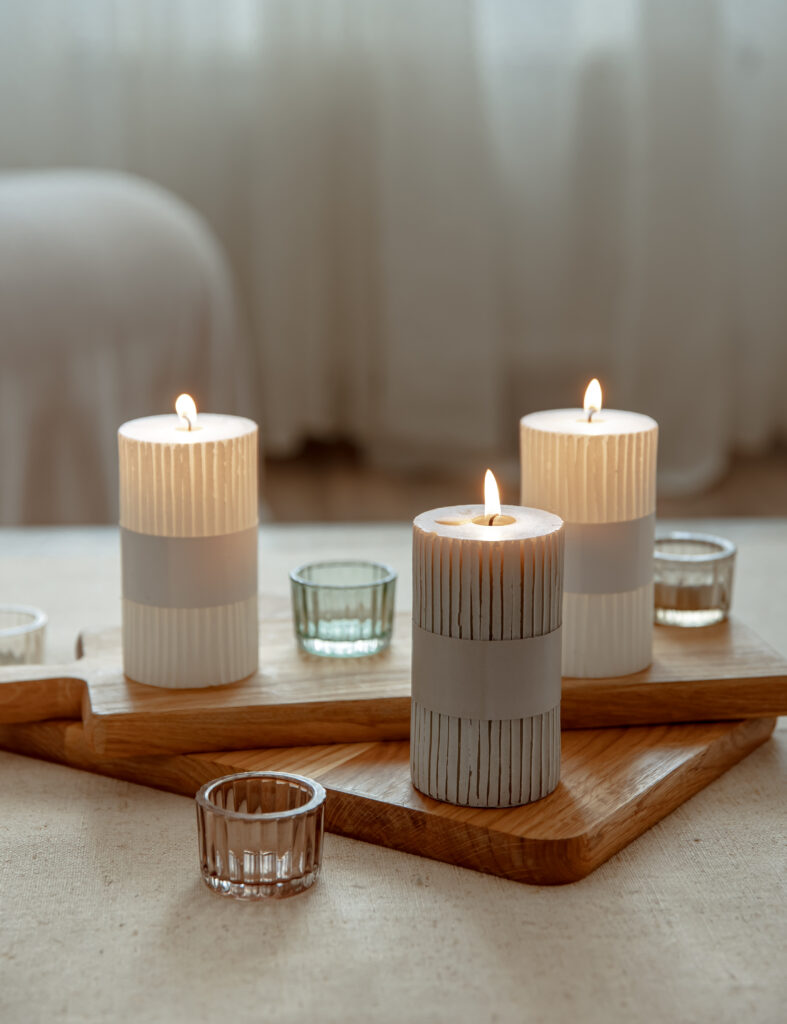 Home Decor Ideas Homemade Candles and Painted Furniture