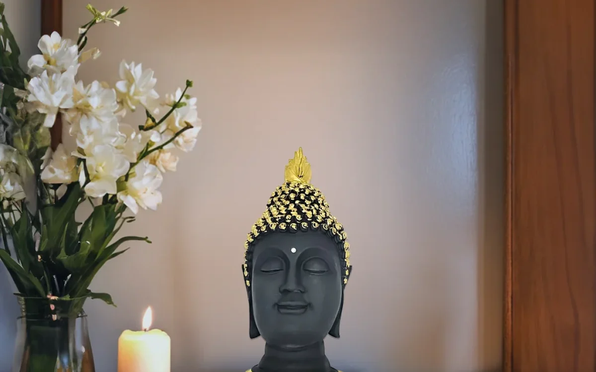 One beautiful way to bring a touch of serenity into your living spaces is by adding spiritual decor that not only looks stunning but also uplifts the energy of your surroundings. Introducing the “Lord Buddha Head Idol Figurine” — a masterpiece that radiates a sense of calm and spiritual harmony.