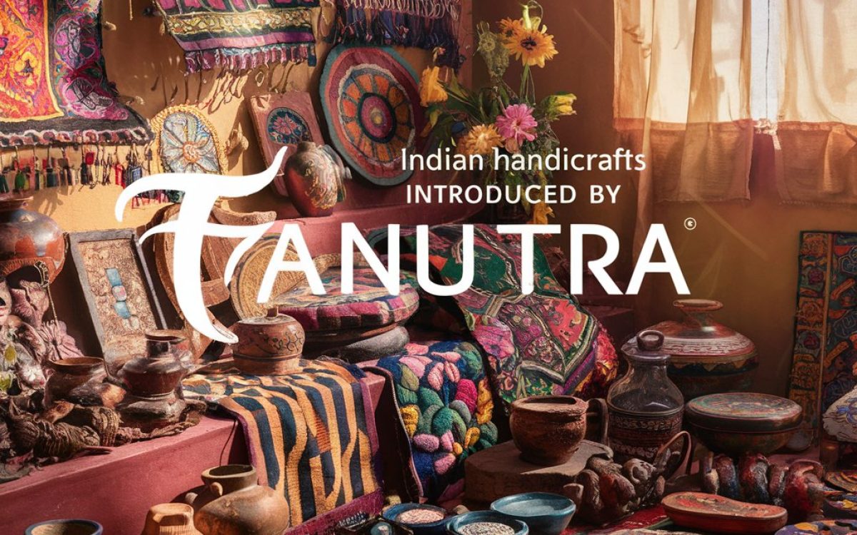 Indian handicrafts with natural dyes and sustainable materials